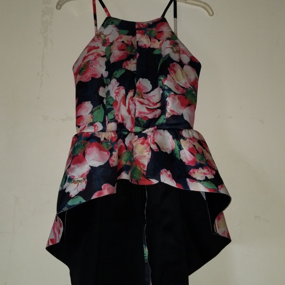 Floral Hi Low Tank